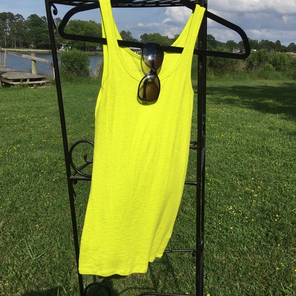 Merona Tops Neon Tank Top Green Yellow Shirt Poshmark